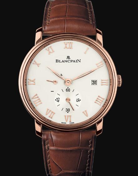 Review Blancpain Villeret Watch Review Ultraplate Replica Watch 6606 3642 55B
